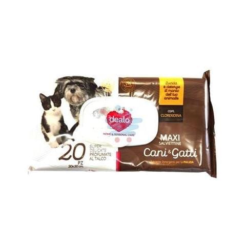 Dealo Salviette Cani&Gatti Cuccioli 20Pz - Foto 1