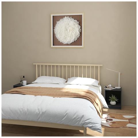 Lusso Casadino -  Comodini 2 Pz Grigi 35,5x33,5x41,5 Cm In Legno Massello Di Pino - Foto 8