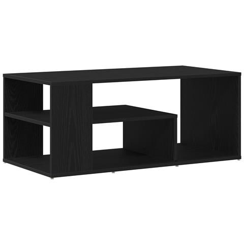 Tavolino da caffè Nero Rovere 100x50x40 cm in legno ingegnerizzato - Foto 1