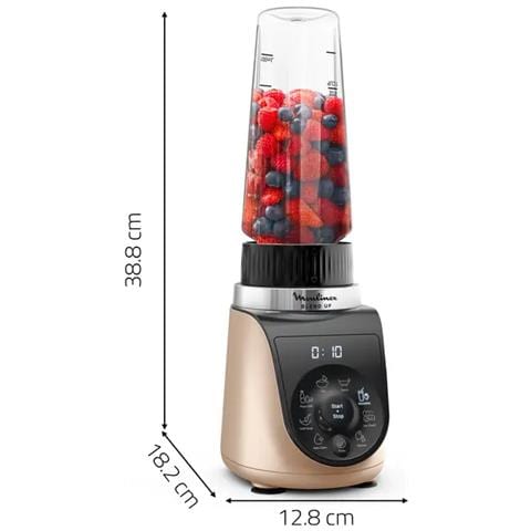 Frullatore da Tavolo Blend Up Potenza 1000 W Capacità 0,85 L Colore Nero /Oro - Foto 3