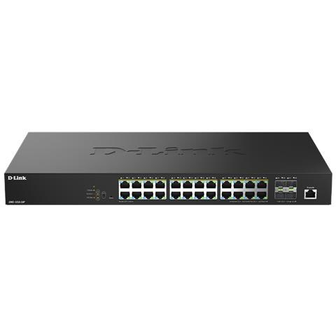 DMS-1250-28P /E switch di rete Gestito L2 2.5G Ethernet (100/1000/2500) Supporto Power over Ethernet (PoE) Nero - Foto 1