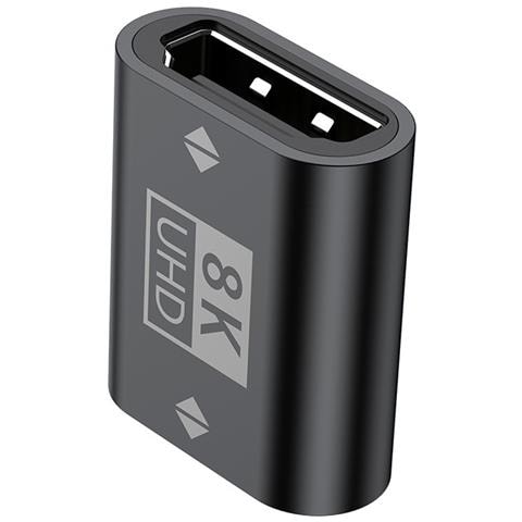 Adattatore Hdmi 2.1 Femmina-femmina 8k - Accoppiatore Estensore Hdmi Black - Foto 2