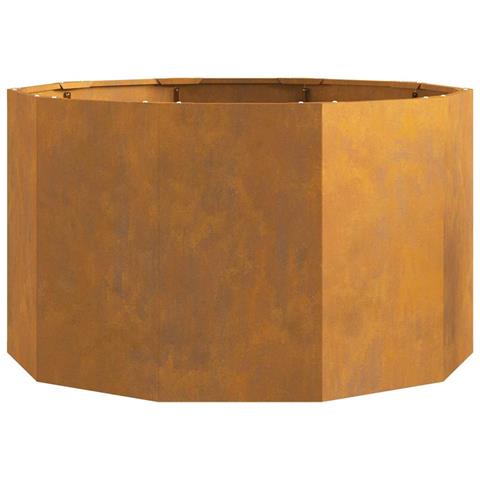 Fioriera Ruggine 90 x 90 x 50 cm - Foto 1