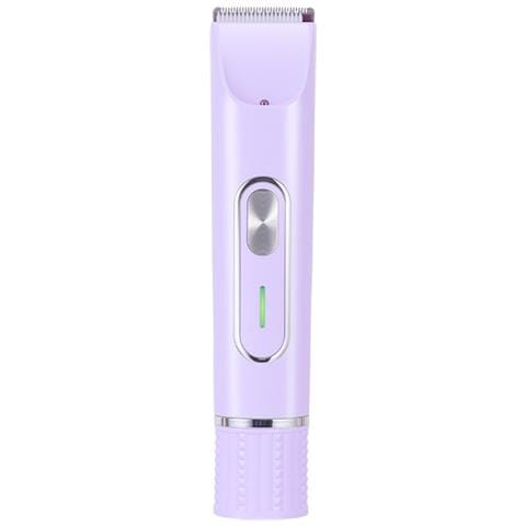 Rasoi Elettrico 2-in-1 A Doppia Testina E Rifinitore Bikini Per Donna - Portatile E Ricaricabile Purple - Foto 7