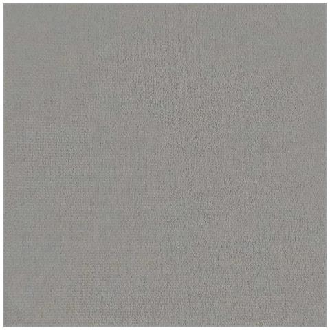 Divano Grigio chiaro 198 x 134 x 80 cm Velluto - Foto 9