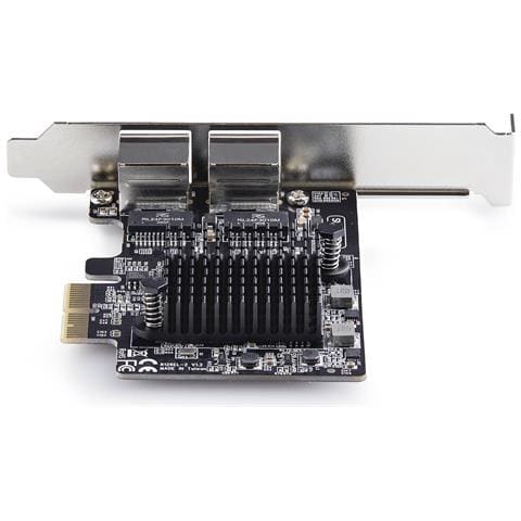 Scheda di Rete PCIe Gigabit a 2 Porte 5G, Interfaccia LAN PCI Express 5G / 2,5G / 1G / 100M / 10M, Realtek RTL8126, NIC Multi-Gigabit per Windows e Linux, TAA - Foto 9