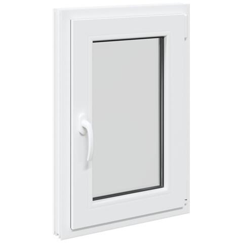 Finestra per Soffitta RISOR 50 x 75 cm PVC e Vetro Bianco - Foto 1