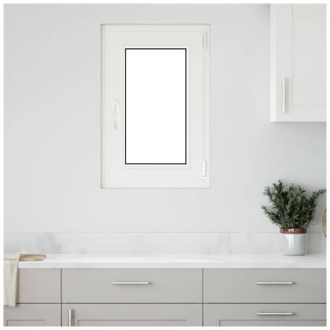 Finestra per Soffitta RISOR 50 x 75 cm PVC e Vetro Bianco - Foto 2