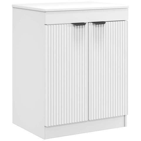 Mobile da Bagno Bianco 54 x 41 x 70 cm Legno ingegnerizzato - Foto 1