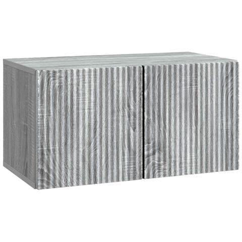 Mobile Porta TV da Muro Grigio Sonoma 59,5 x 31 x 30 cm - Foto 1