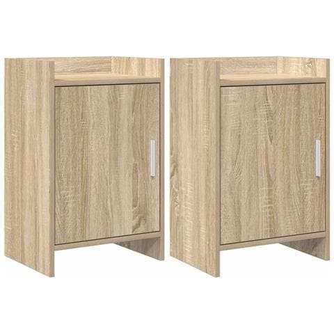 Comodini 2 pcs Rovere Sonoma 40 x 30 x 60 cm - Foto 1