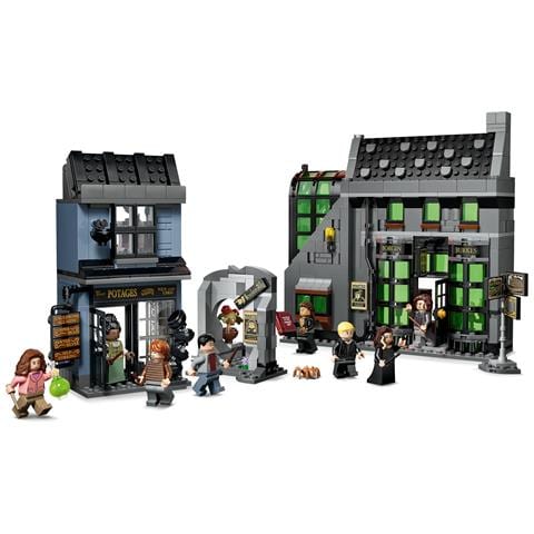 Harry Potter 76471 Negozi di Magia di Notturn Alley, Giocattolo con 8 Minifigure e Patronus da Collezione, Regalo da 8+ - Foto 16