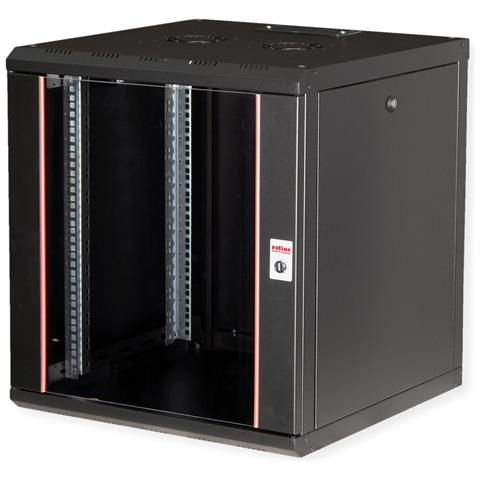 26.21.0005 rack 12U Da parete Nero - Foto 1