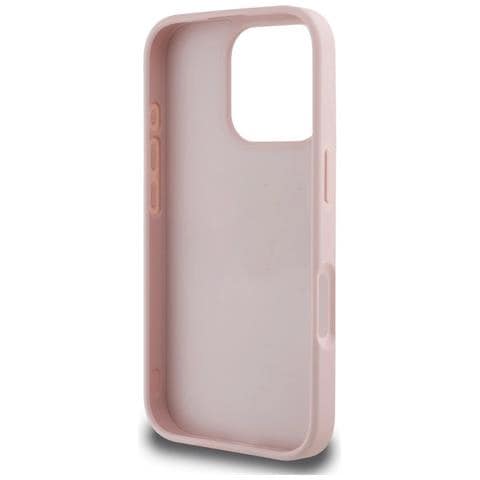 Custodia In Silicone Rosa Per Iphone 16 Pro Max Con Logo 4g Guess - Foto 7