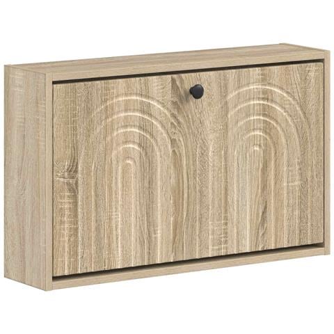Mobiletto per Scarpe da Muro ALKMAAR 71 x 17 x 43 cm - Foto 1
