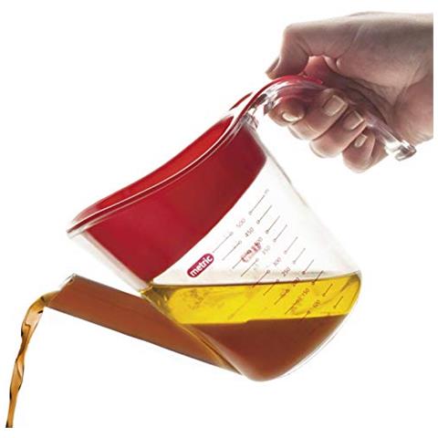 61610 - Brocca separatore di grasso da 500 ml - Rossa - Foto 3