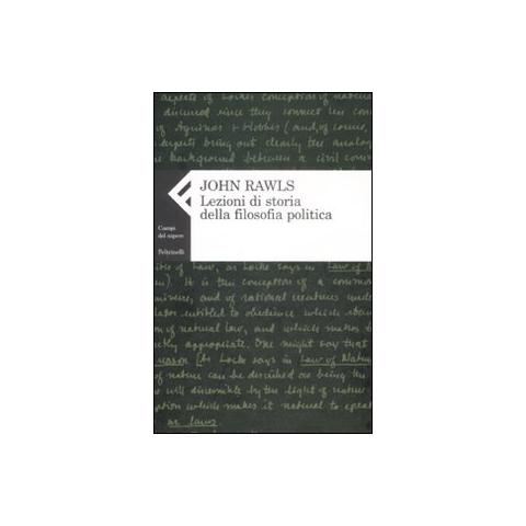 John Rawls - Lezioni di storia della filosofia politica - Foto 1