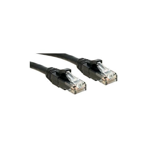 Cavo di Rete Patch Cat. 6 UTP LSOH privo di alogeni, nero, 3m - Foto 1