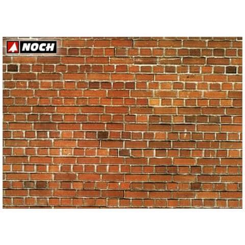 Muro in mattoni rossi 32x15 cm HO-TT - Foto 1