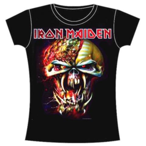 Iron Maiden - Final Frontier Big Head (T-Shirt Donna Tg. L)  - Foto 1