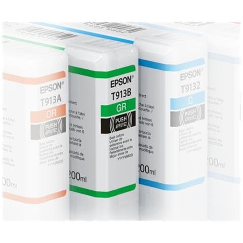 T913b Green Ink Cartridge 200ml - Foto 3