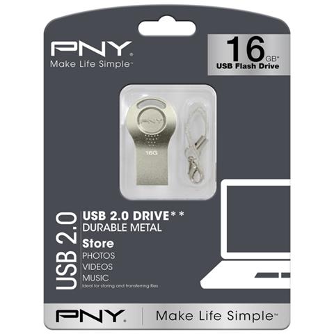 Chiavetta USB 16 GB Attache Interfaccia USB 2.0 Colore Oro - Foto 4