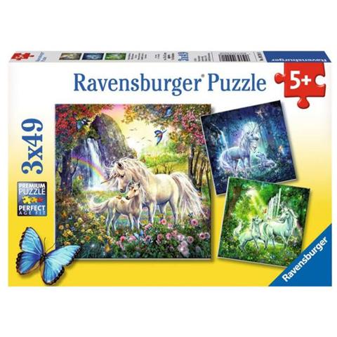 PUZZLE 3X49 UNICORNI - Foto 1