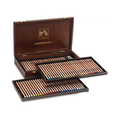 Luminance 6901 - Cofanetto in Legno, Assortimento 80 Matite Colorate - Foto 1