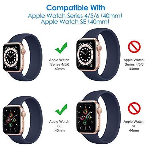 Della Protezione Dello Schermo Per Apple Osservare Serie 40mm Ad Alta Definizione Ultra-sottile 3-pack - Foto 4