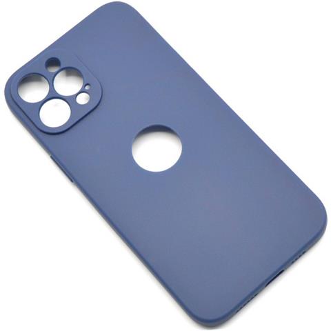 Custodia Tpu Silicone Cover Soft-case Per Apple Iphone 12 Pro Max Blu - Foto 1