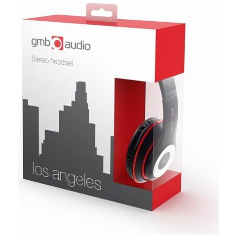 Los Angeles Cuffie Gaming per PC con Controllo del volume - Nero - Foto 2