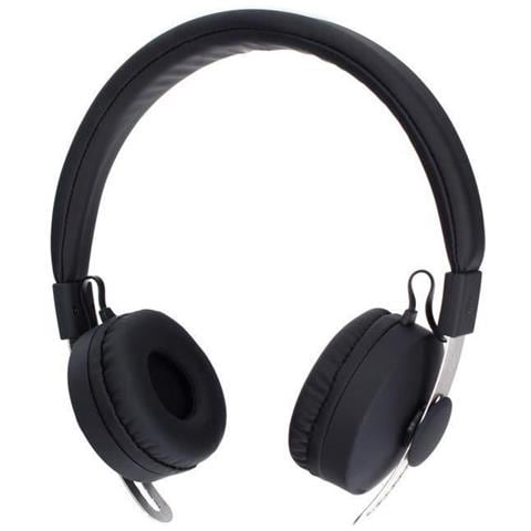 BH 100, Circumaurale, Padiglione auricolare, 3.5 mm (1/8") + USB, Nero, Senza fili - Foto 1