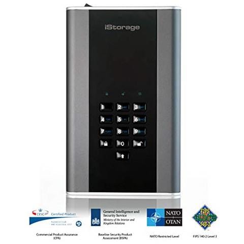 diskAshur DT 2 4000GB Nero, Grafite disco rigido esterno - Foto 1