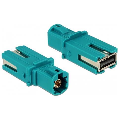 89896 HSD USB 2.0 Type-A Blu cavo di interfaccia e adattatore - Foto 1