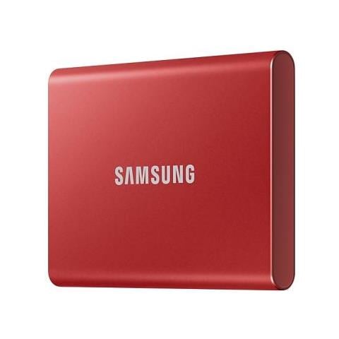 SSD Portatile 1 TB Serie T7 Interfaccia Usb 3.2 Rosso - Foto 3