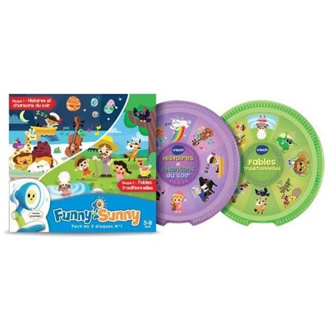 Vtech Funny Sunny - Confezione 2 Dischi N° 1 - Foto 1