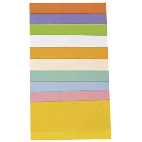 Kit Di Fogli Di Cera Pastello 10 Colori 10 X 5 Cm - Foto 1