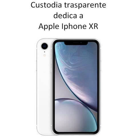 Ultra Slim Custodia Tpu Silicone 0,3mm Cover Case Per Apple Iphone Xr Trasparente - Foto 2