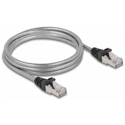 80109 Cavo Di Rete Argento 2 M Cat6a U /ftp (stp) - Foto 1