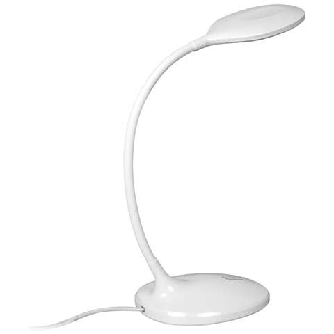 Lampada Da Tavolo A Led Scoop, Bianca - Foto 1