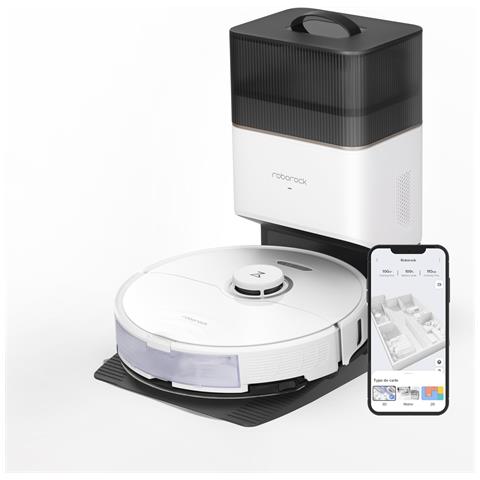 Robot Aspirapolvere e Lavapavimenti S8+ Combi Capacità 2,85 L Colore Bianco - Foto 1