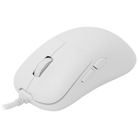 Mouse Ottico 6d Usb 12400 Dpi Graphene Bianco - Foto 1