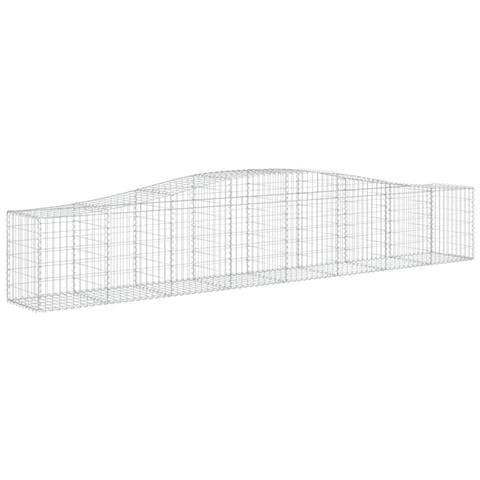 Cesto Gabbione Ad Arco 400x50x60/80 Cm Ferro Zincato - Foto 1