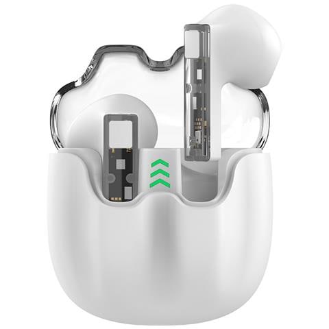 Vision Auricolare Wireless In-ear Musica e Chiamate USB tipo-C Bluetooth Bianco - Foto 2