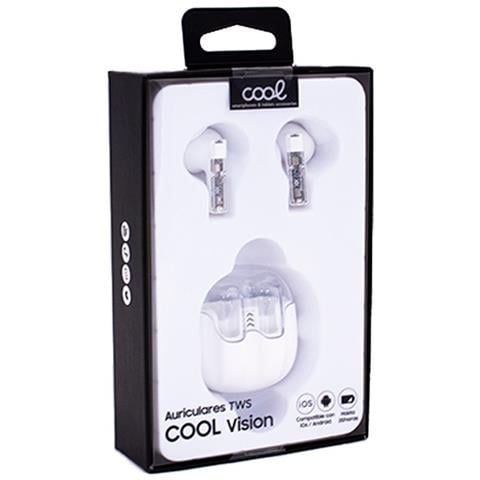 Vision Auricolare Wireless In-ear Musica e Chiamate USB tipo-C Bluetooth Bianco - Foto 9