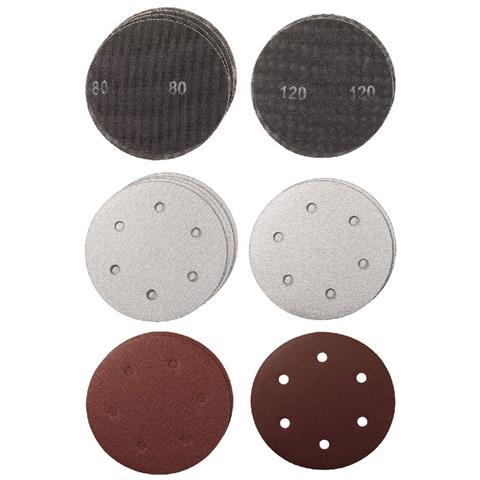 Set 15 Dischi Abrasivi A Griglia Per Levigatrice Per Muro 'tc-dw 225 - Foto 1