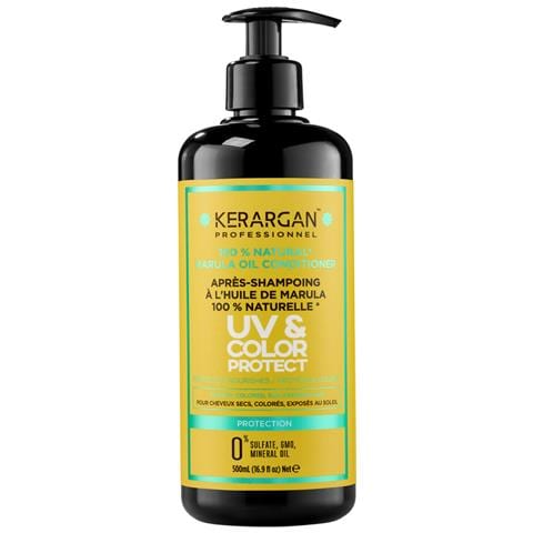 Balsamo Protettivo Uv & Colore All'olio Di Marula Per Capelli Secchi E Colorati - Districa, Idrata, Rafforza - Senza Solfati, Ogm, Olio Minerale - 500ml - Foto 1