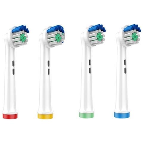 Testine Per Spazzolino Per Braun Oral B 1000 Eb22-x Confezione Da 4 - Foto 1