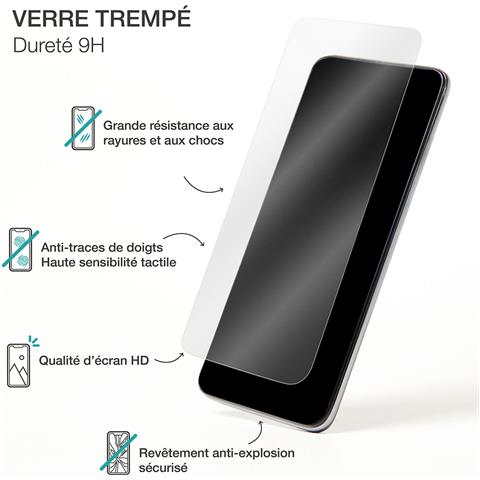 Galaxy S24 Fe Protezione Dello Schermo In Vetro Temperato 2.5d Con Kit Di Pulizia, Trasparente - Foto 2