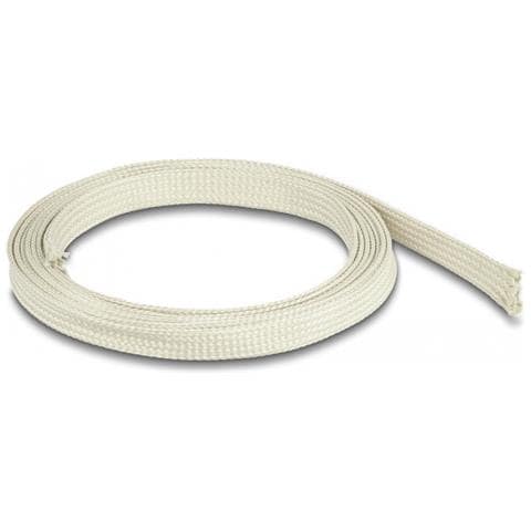 Manicotto intrecciato in fibre di nomex 2 m x 15 mm bianco - Foto 1